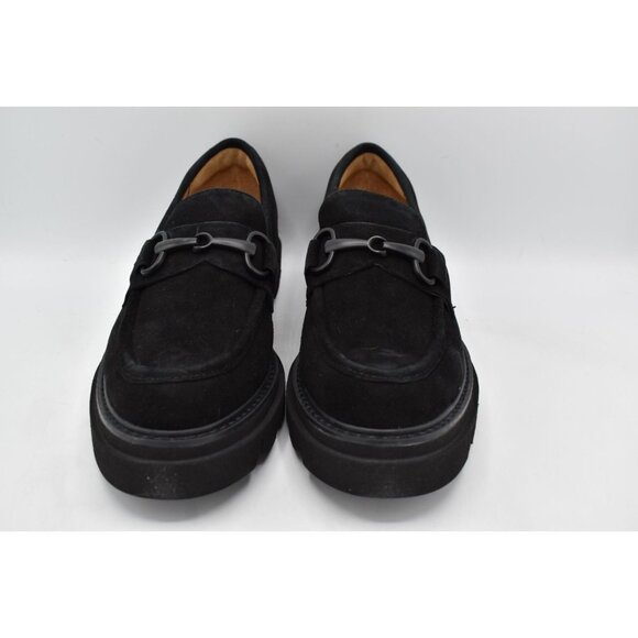 Sofft Womens Size 7.5 Satara Black Suede Slip On Loafers Shoes - Picture 2 of 10